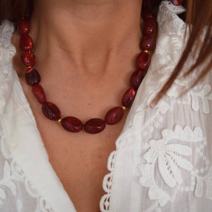 RUBIA halskæde for engroshandel hos Manacreations