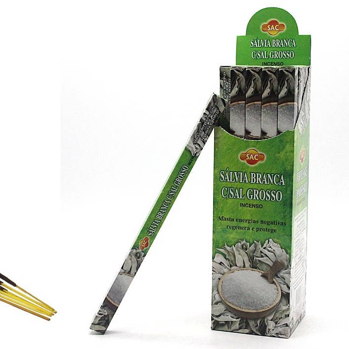 Inc.taske Sal Grosso C/S.Branca (25 enheder) for engroshandel hos Esoterica Arte