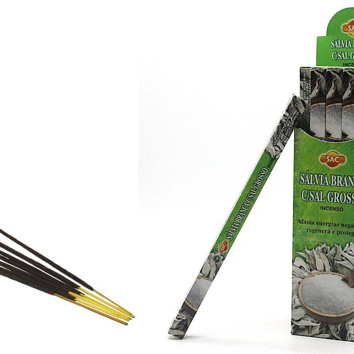 Esoterica Arte - Wholesale Incense - Inc. Bag Sal Grosso C/S.Branca (25 units)