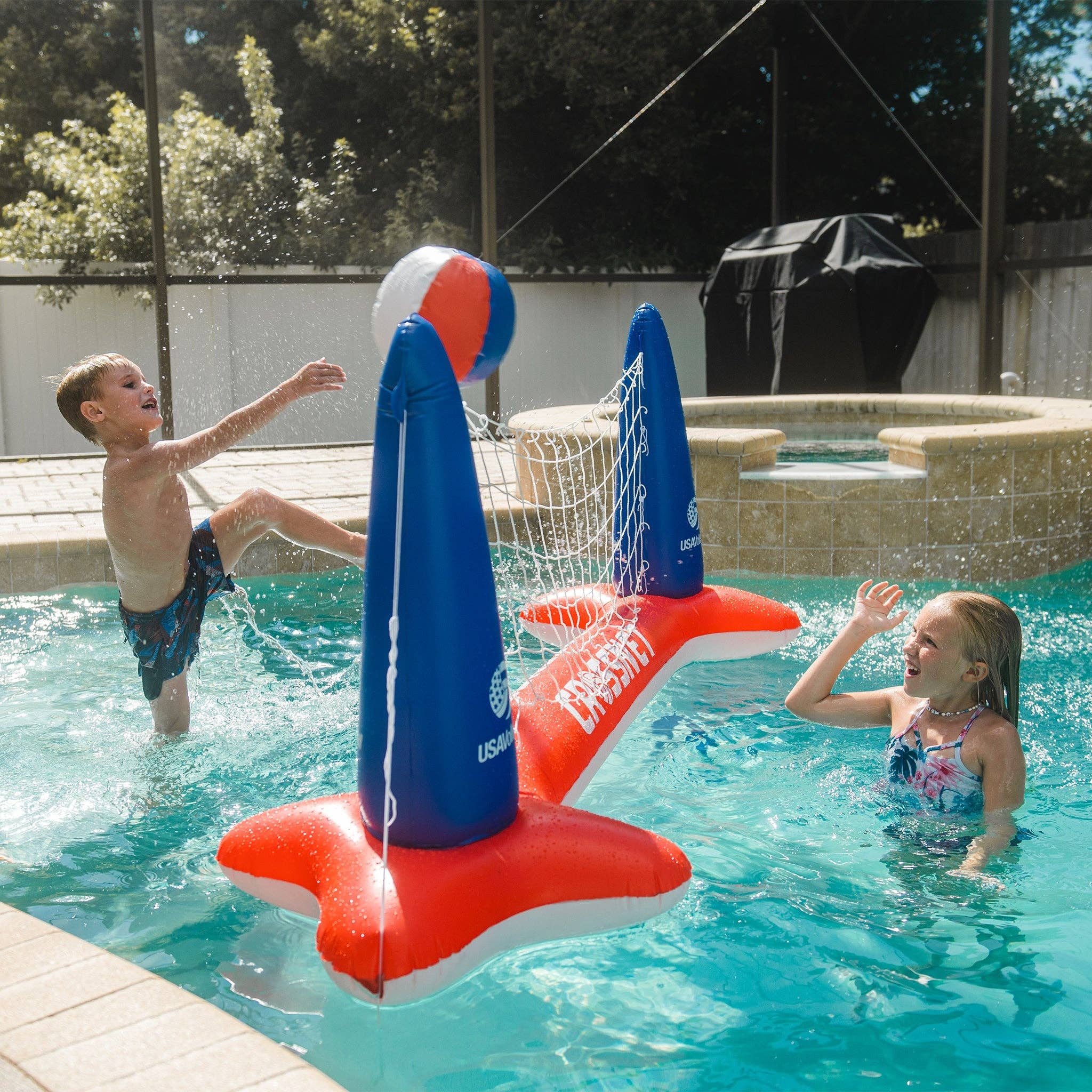 CROSSNET - Wholesale Inflatables - USAV x CROSSNET Inflatable Volleyball Net1