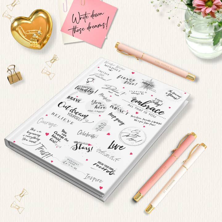 Girl Power 24/7 - Wholesale Journal/Diary - Girl Power Hardcover Journal - Be Unstoppable!1