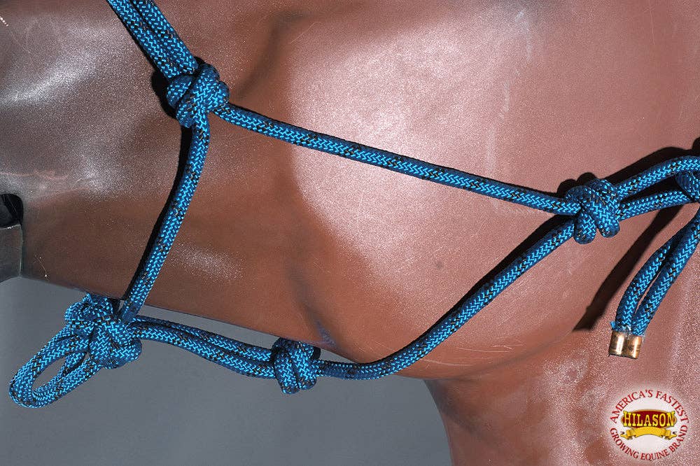 HILASON - Vente Équipement d’équitation - Crosse western en corde en polyéthylène tressée pour cheval par Hilason13
