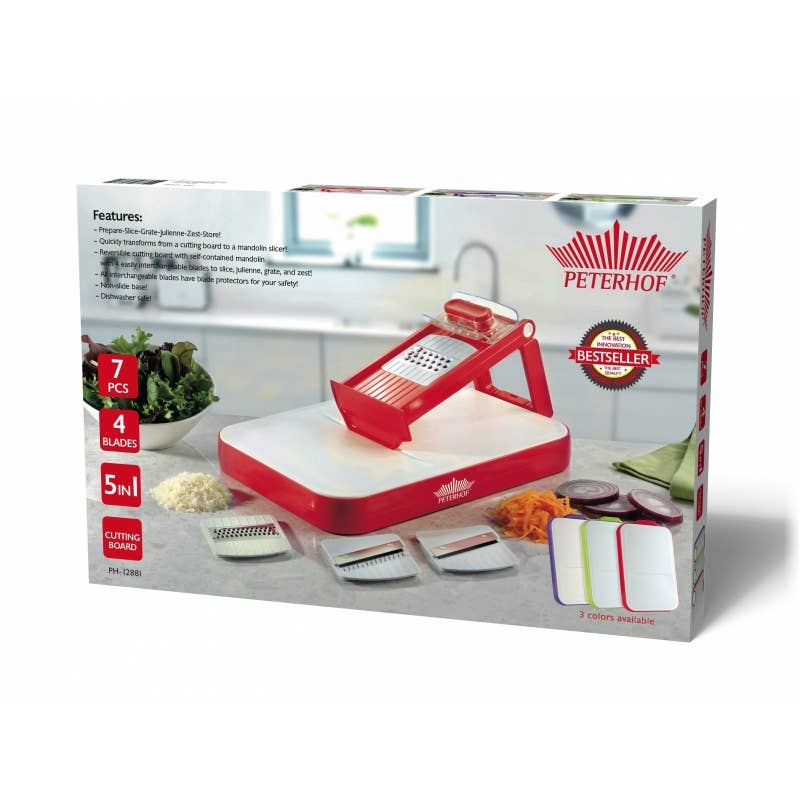 Above Edge - Wholesale Kitchen Tool/Gadget - Mandoline Slicer with cutting board1
