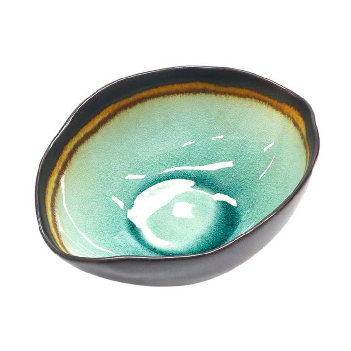 Midori Kannyu 8,5"L x 6,5"B Stor skål i porslin (3/18) för wholesale av Urban Tokyo