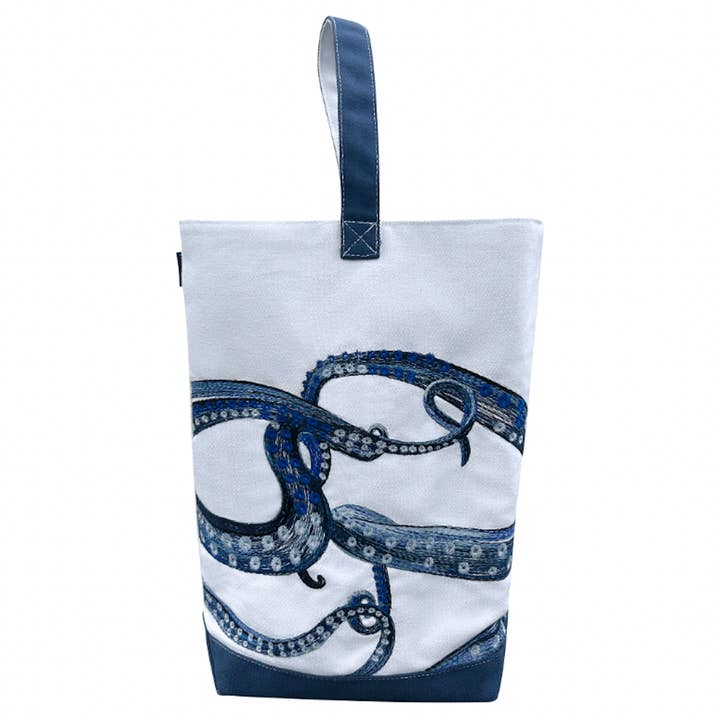 Octopus Double Wine Bag for wholesale by Tide Hill
