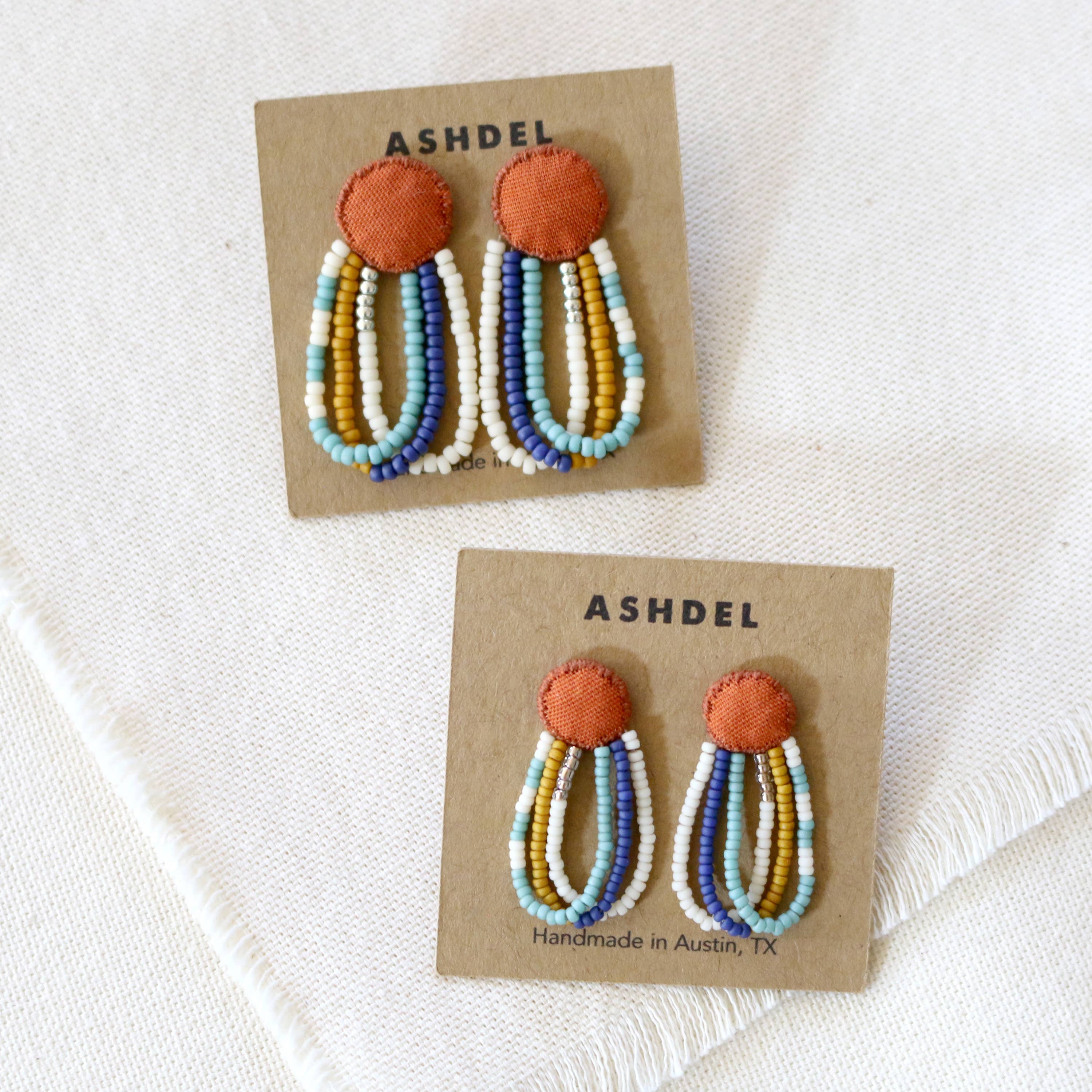 ashdel – wholesale Dangle earrings – Loop Drop Studs2