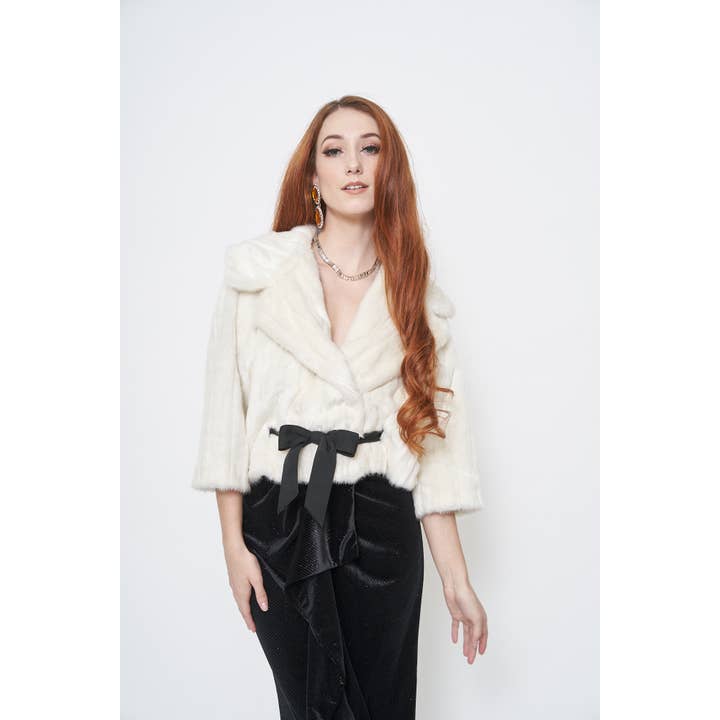 Victoria Ribbon Jacket for wholesale by Furious Fur