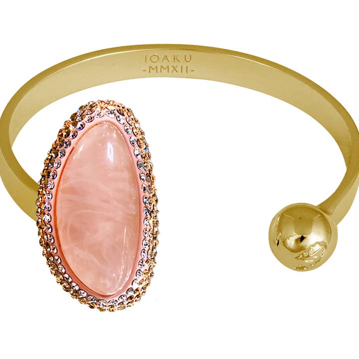 MANCHETTE GOLDMINE SPARKLE Or pour la vente par IOAKU by Fanny Ek