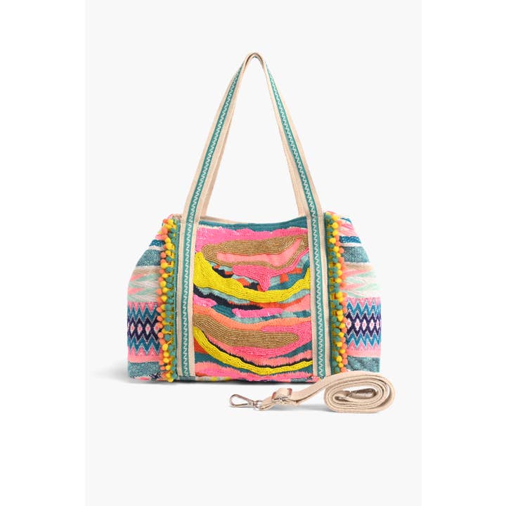 America & Beyond - Wholesale Crossbody Bag - Women's - Daphne Embellished Crossbody Bag