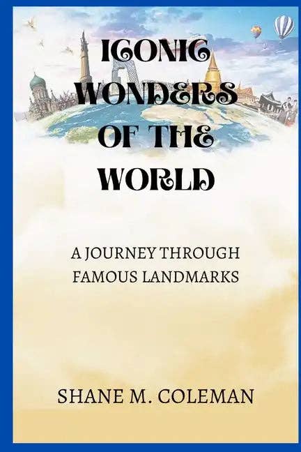 Books by splitShops - Wholesale History & Geography - Iconic Wonders of the World: A Journey Through Famous Landmarks - Paperback0