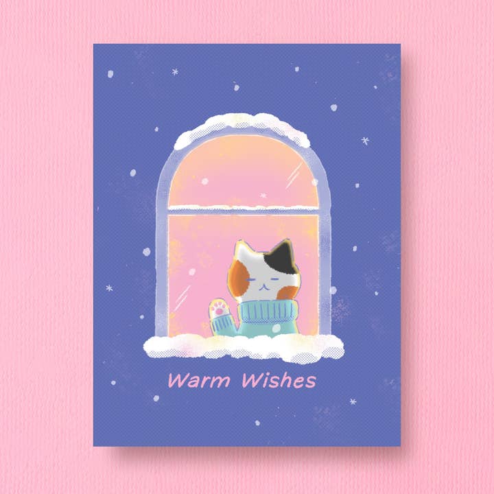 Carte de souhaits chauds pour la vente par jenh