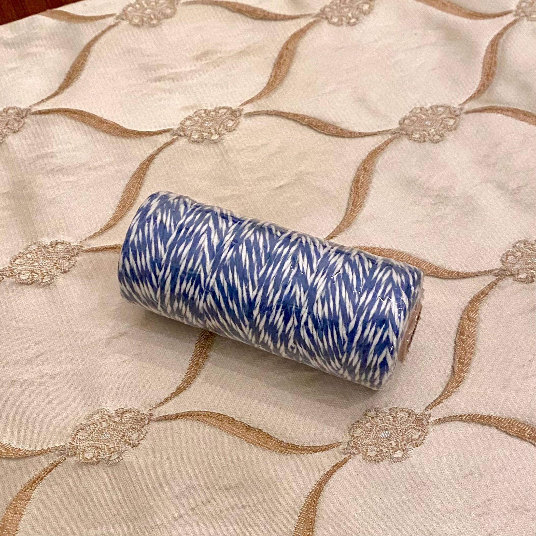 ByHome - Vente Ruban – emballage cadeau - Corde d'emballage bicolore pour cadeaux, 100 yards, 5 styles7