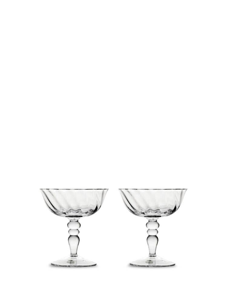 Sagaform AB - Wholesale Drinking Glass/Cup - BYON Design Italian Coupe Opacity 2Pcs/Set0