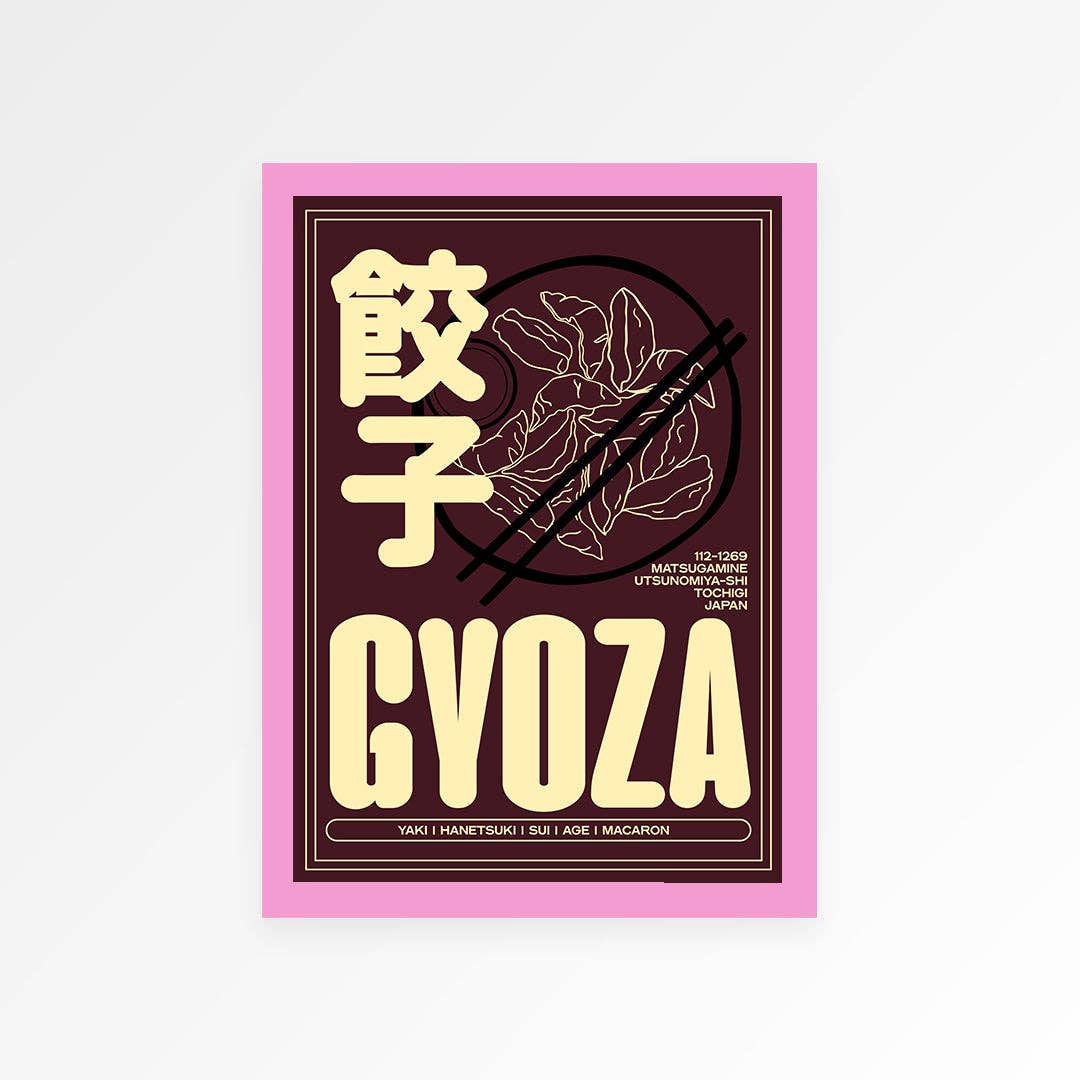 Proper Good – Impressão artística por atacado – Impressão de Gyoza6