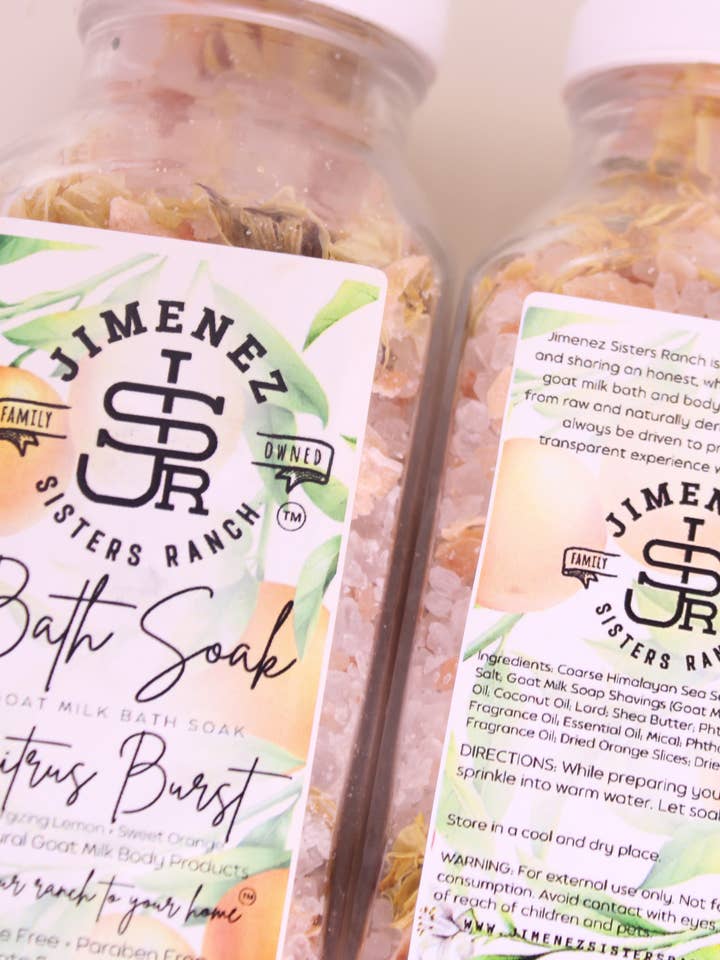 Mergulho de Banho de Cabra Citrus por atacado de Jimenez Sisters Ranch