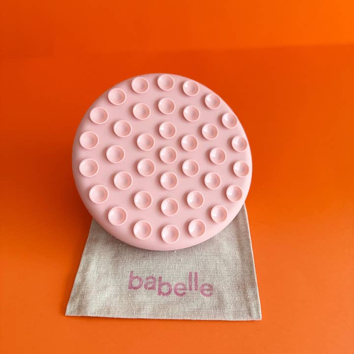 Babelle For Dogs - Wholesale Pet food mat – Dog - The Petal Lickmat - Old Rose 5