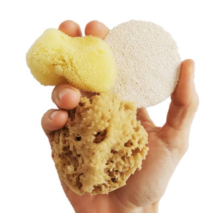 ESSENTIAL Sponges - Startpaket för ansikte för wholesale av Cose Della Natura