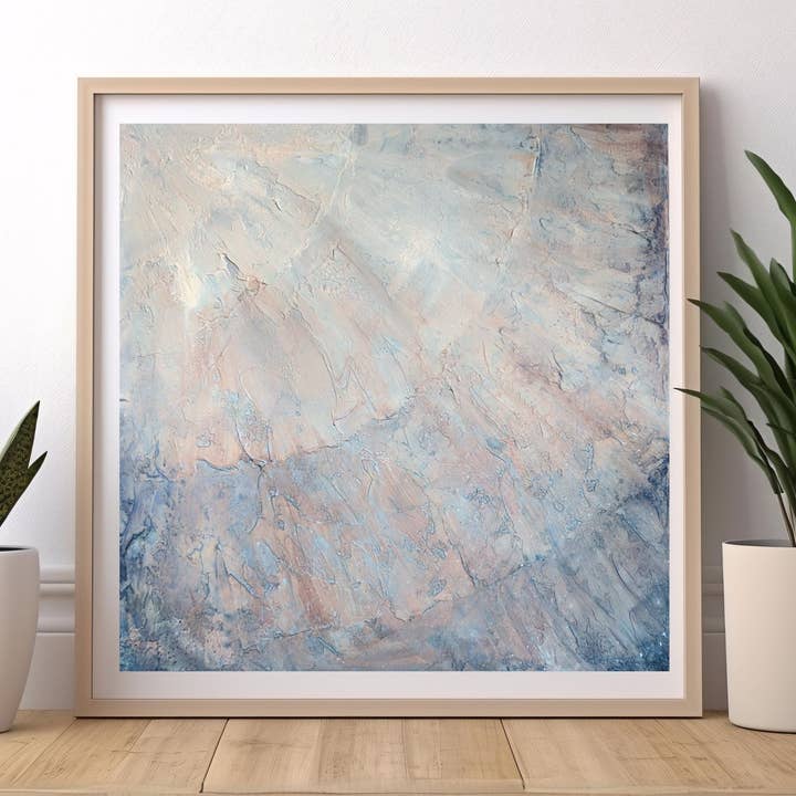 Kate Shore Fine Art - Wholesale Art Print - Coastal Abstract Art Print | Shoreline Treasures3