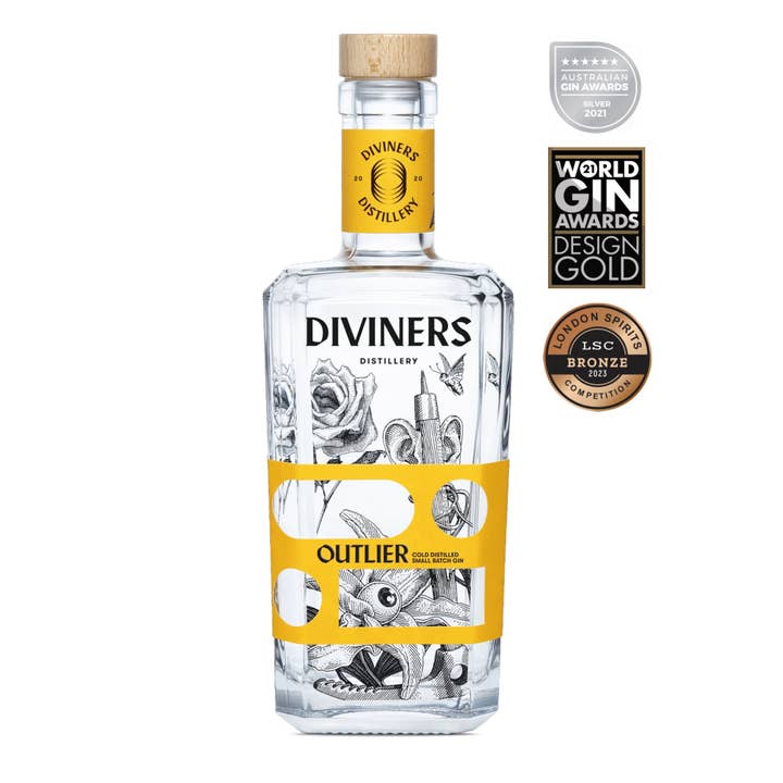 Diviners Outlier Australian Gin 70cl 46% ABV for wholesale by United Drinks