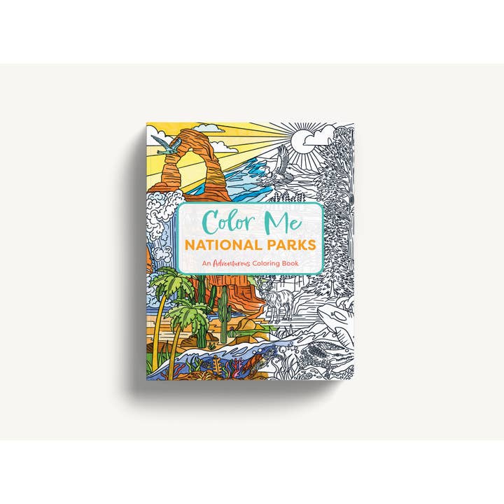 HarperCollins Focus - Wholesale Coloring & Activity Book - Adult - Color Me National Parks: An Adventurous Coloring Book1