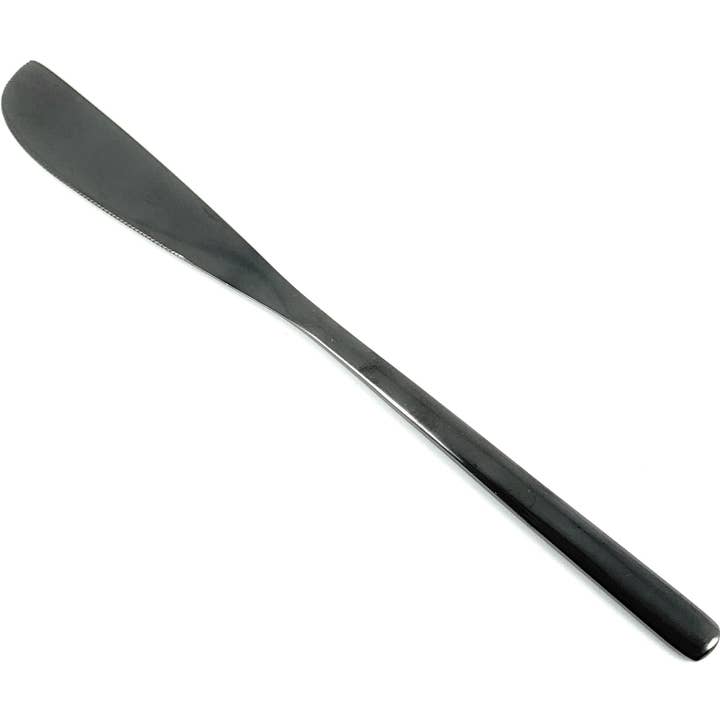 Vibhsa - Wholesale Flatware Set - Modern Stainless Steel Flatware set of 20 Pieces (Black)6