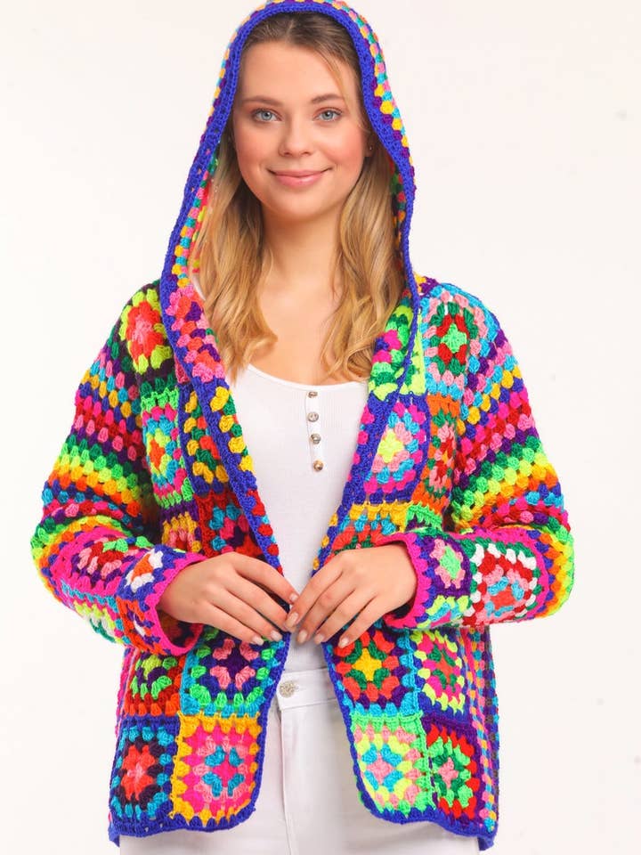 Handmade Cardigan Knit Sweater For Women for wholesale by chandakashop