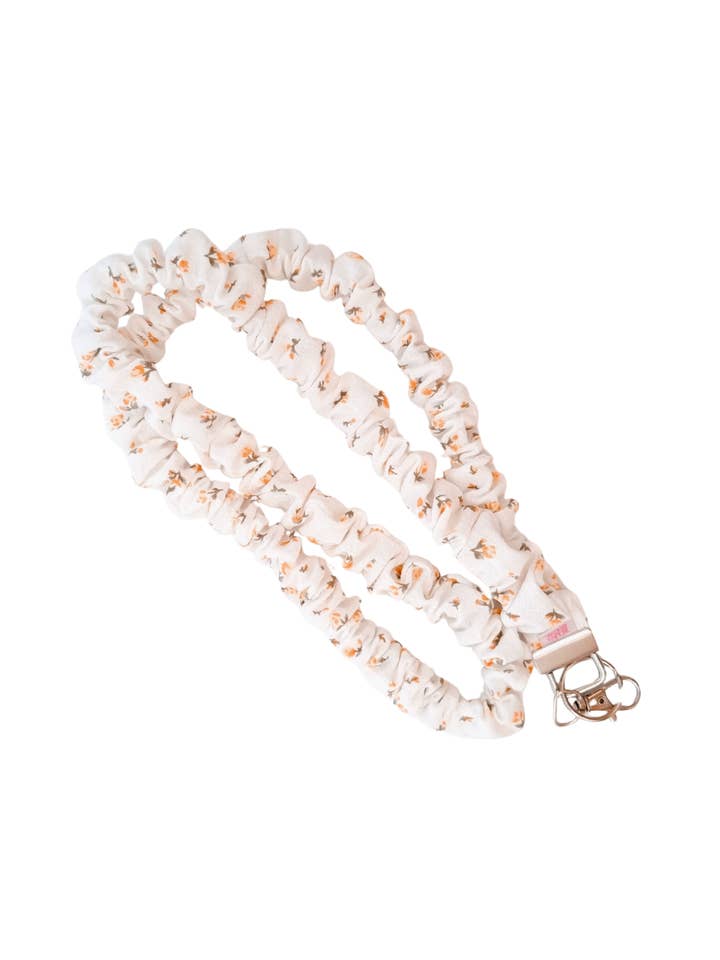 Scrunchie-nøglering - Primrose for engroshandel hos Kiki & Co.