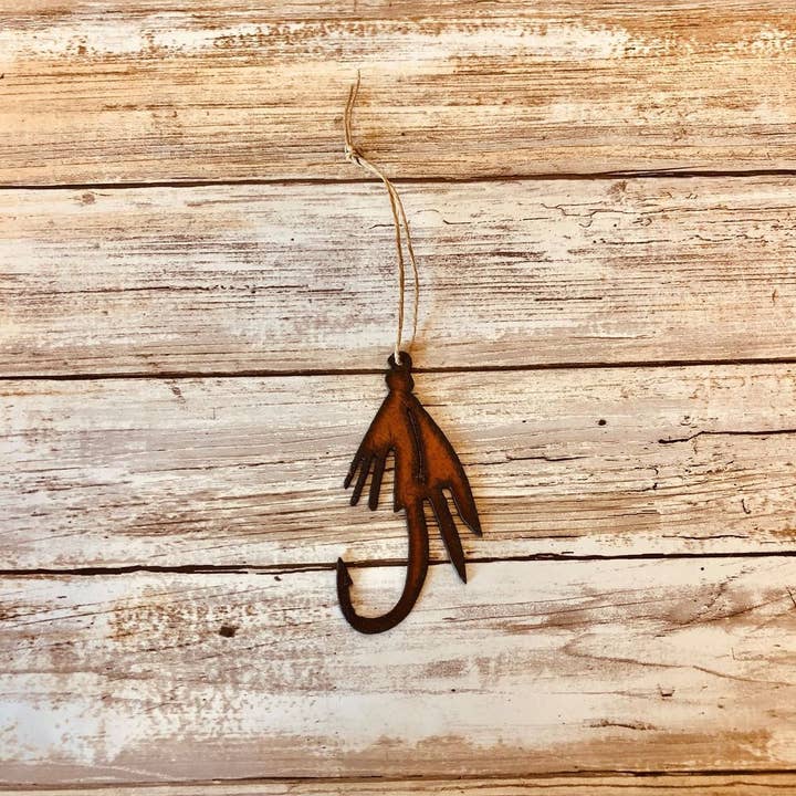 Universal Ironworks USA - Wholesale Ornament - Fishing Fly Ornament