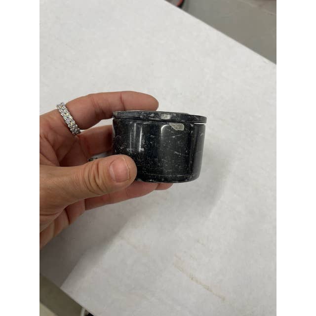 Casablanca Exports - Wholesale Decorative Box - Medium Round Fossil Boxes 2