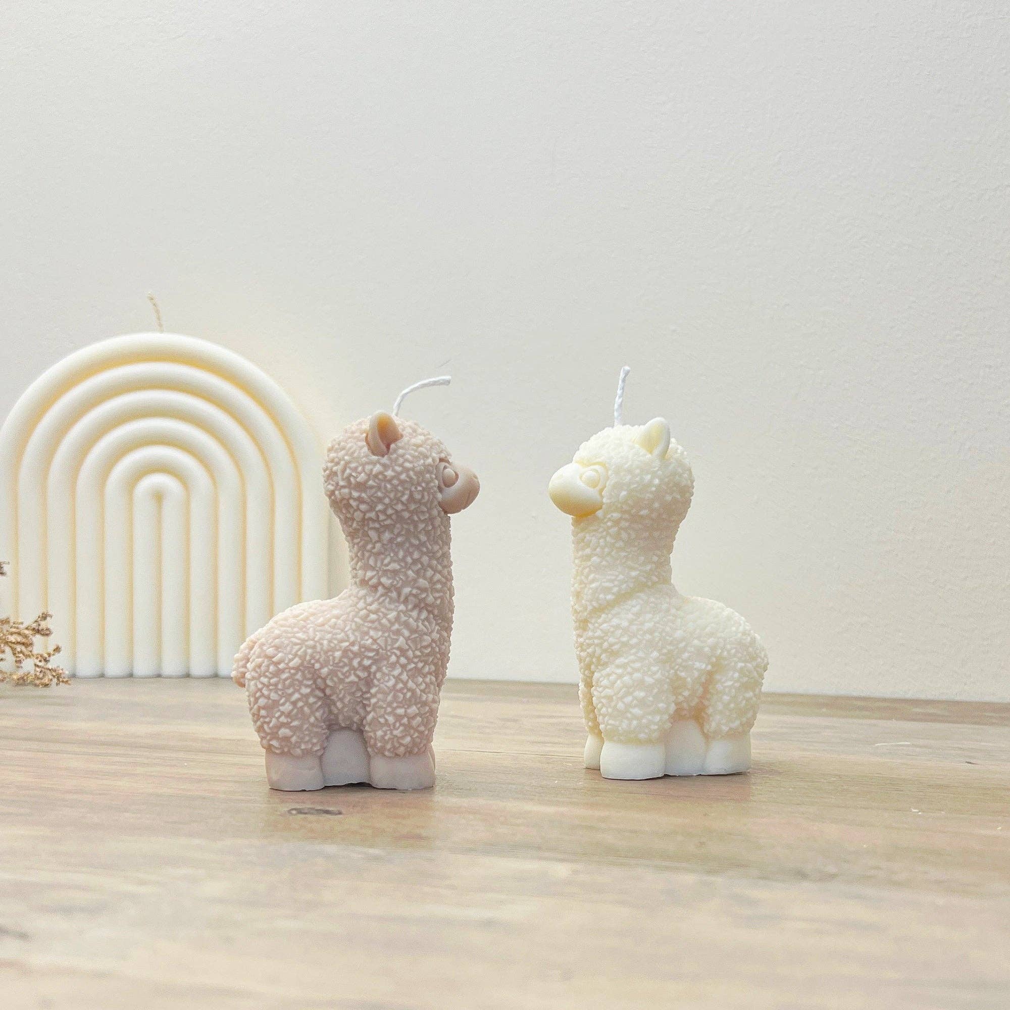 Eli and Things – Velas de decoração por atacado – Vela de Alpaca - Velas em Forma de Lhama - Presente Fofo de Animal8