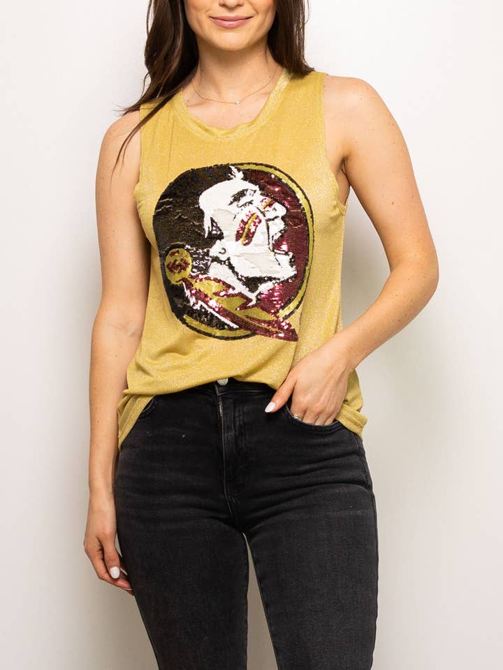 Glitter Florida State Tank for wholesale by Sparkle City