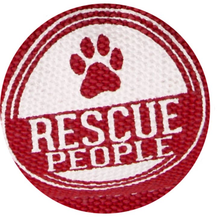 Pavilion - Wholesale Pet Rope Toy - Dog - Best Rescue Ever - 10" Canvas Dog Toy on Rope