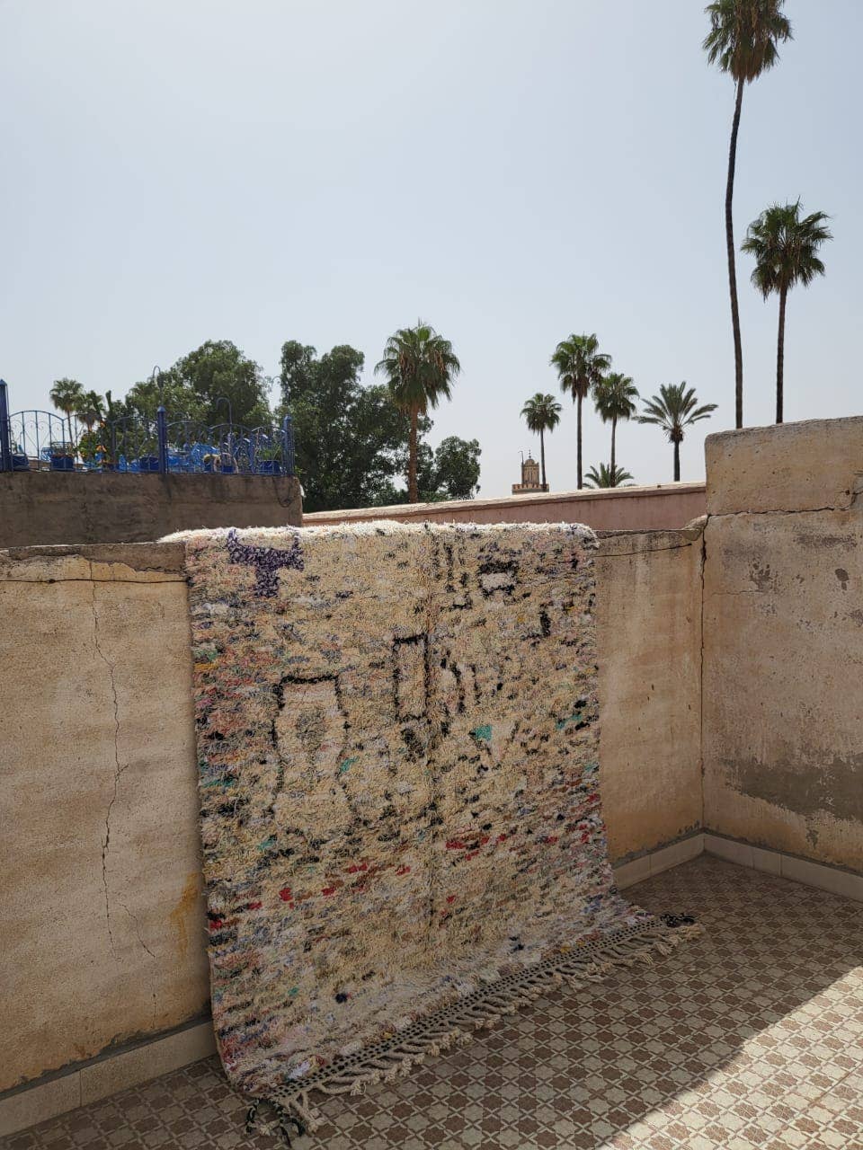 SOUK in the CITY - Wholesale Area Rug - Exclusive Boujad Boucherouite Rug 235/1801