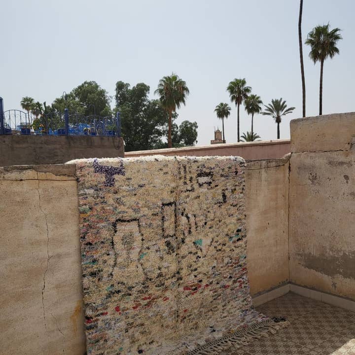 SOUK in the CITY - Wholesale Area Rug - Exclusive Boujad Boucherouite Rug 235/1801