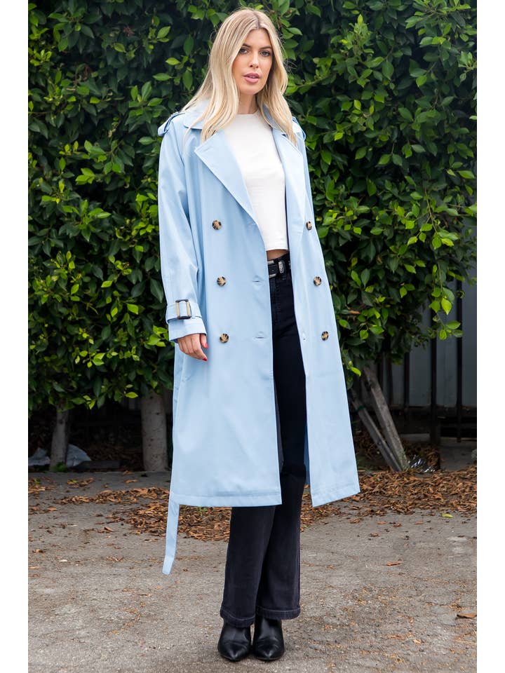 26 International - Wholesale Trench Coat - Women's - Double Breasted Trench Coat