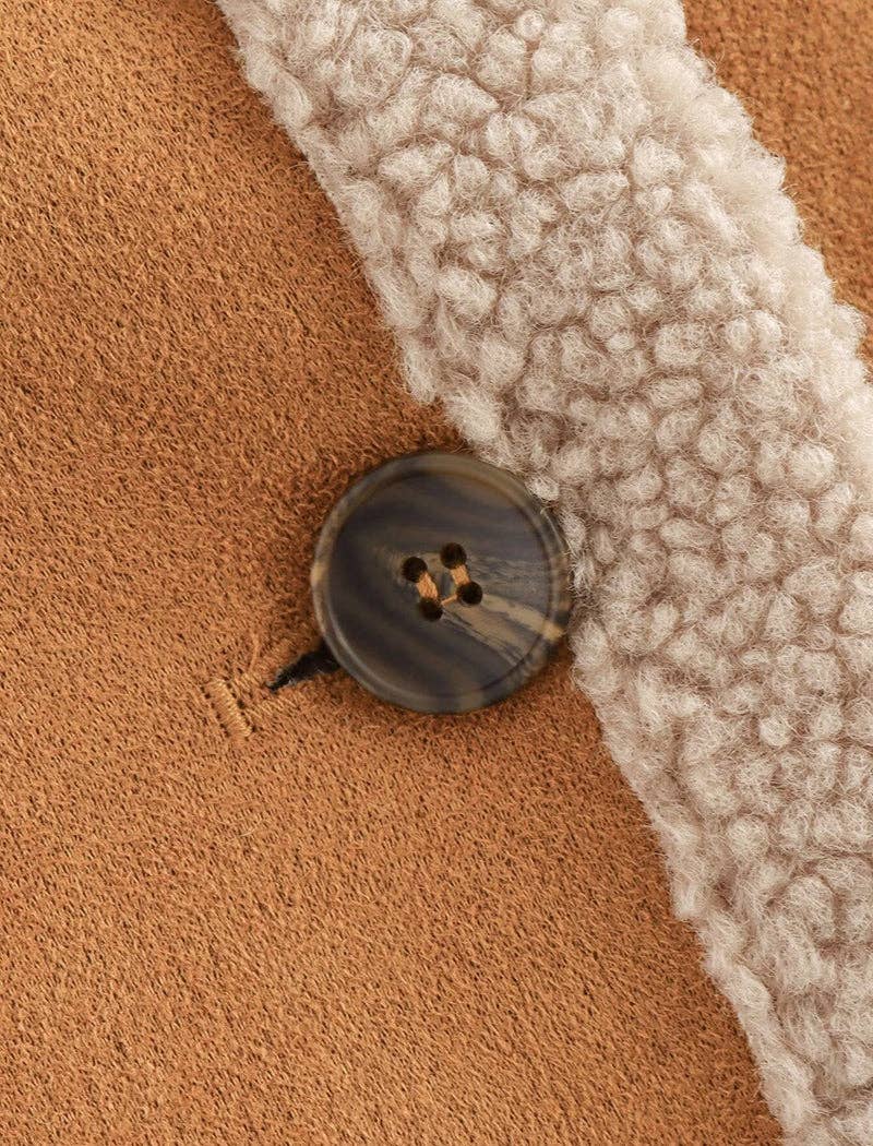 safistyle – wholesale Päls/fuskpäls - Dam – Överdimensionerad Faux Shearling fodrad kappa11