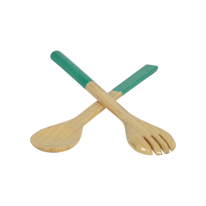 albert L. (punkt) Inc. - Wholesale Serving Utensil - Large Bamboo Server Set20
