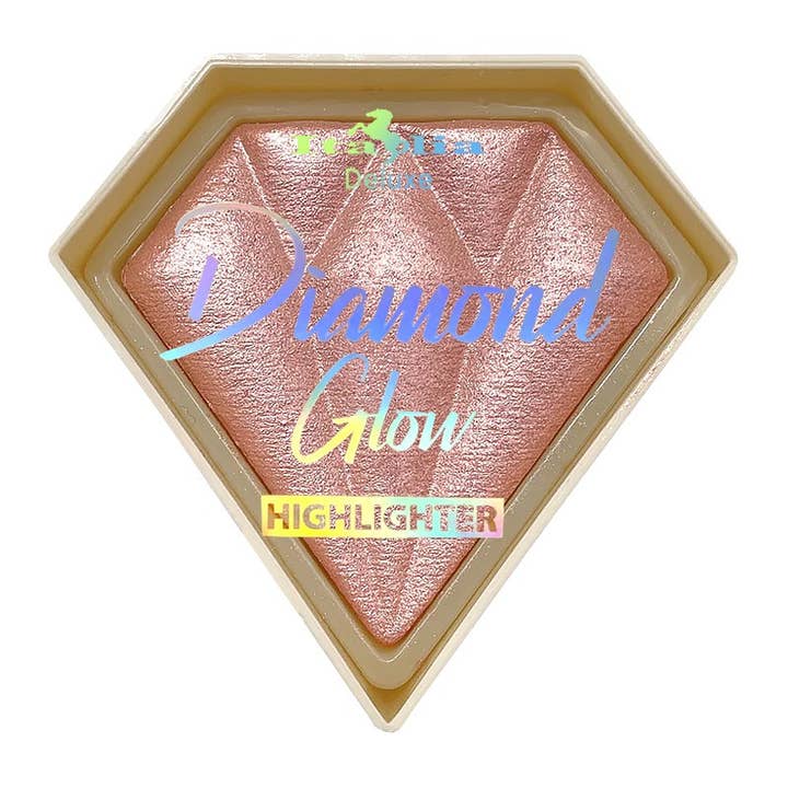 PINEAPPLE Beauty - Wholesale Makeup highlighter - Italia Deluxe 135-02 Princess Cut Glow Highlighter - 6pc1