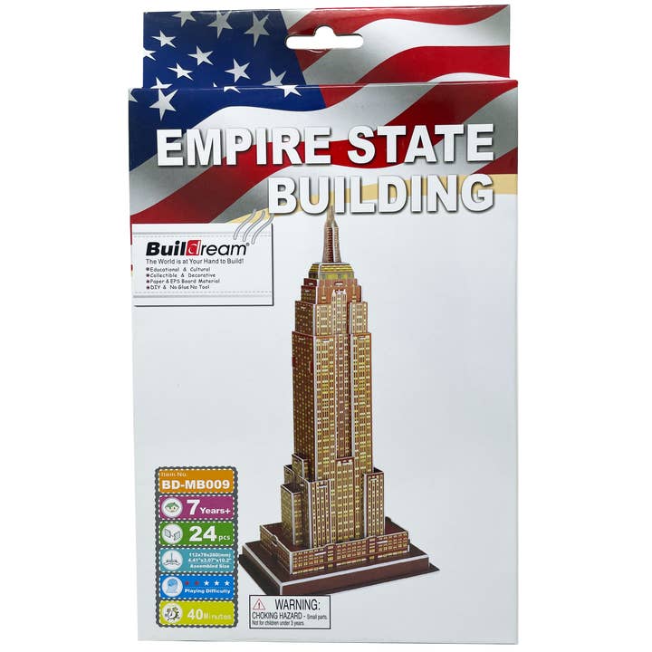 Empire State Building 3D Puzzle for wholesale by Edu-Sci