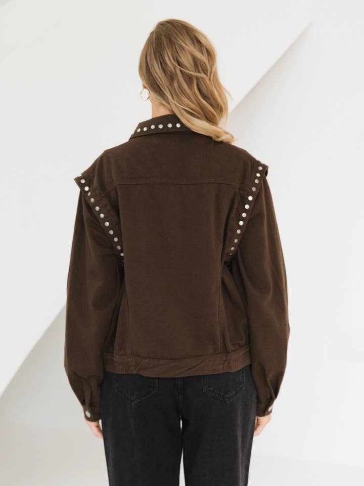 CHOCOLATE TEXAS JACKET for wholesale on Faire3
