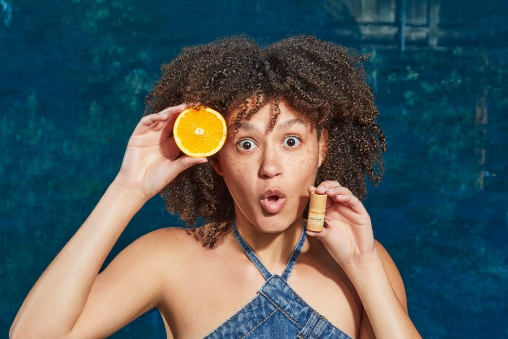 prostainable ® - Wholesale Lip Balm Set - perfect lip balms display box - Orange Sunrise1