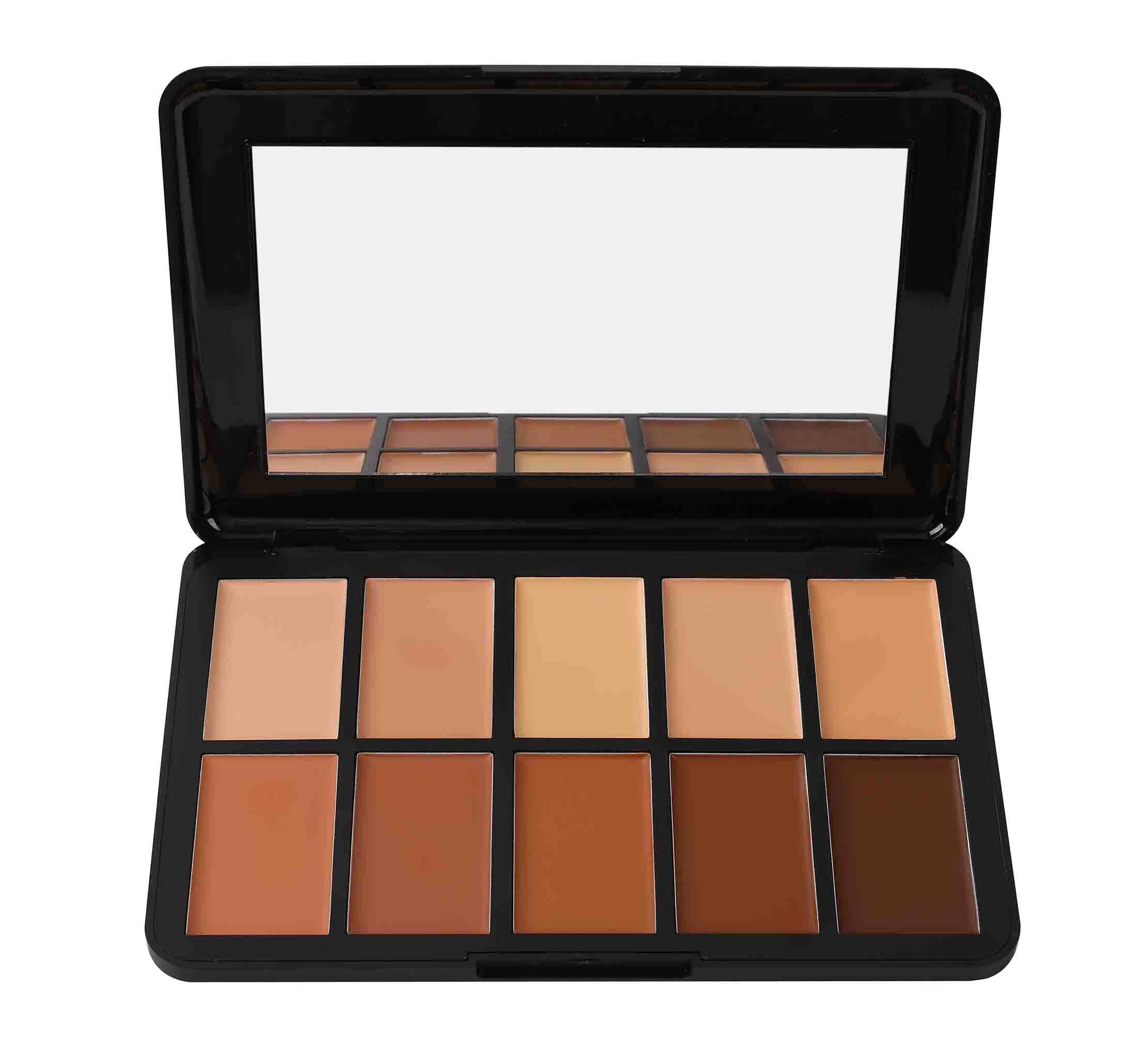 Efon International Corp. - Wholesale Makeup Highlighter - Prolux Contour 10 Shades Creamy Makeup Highlighter Palette3