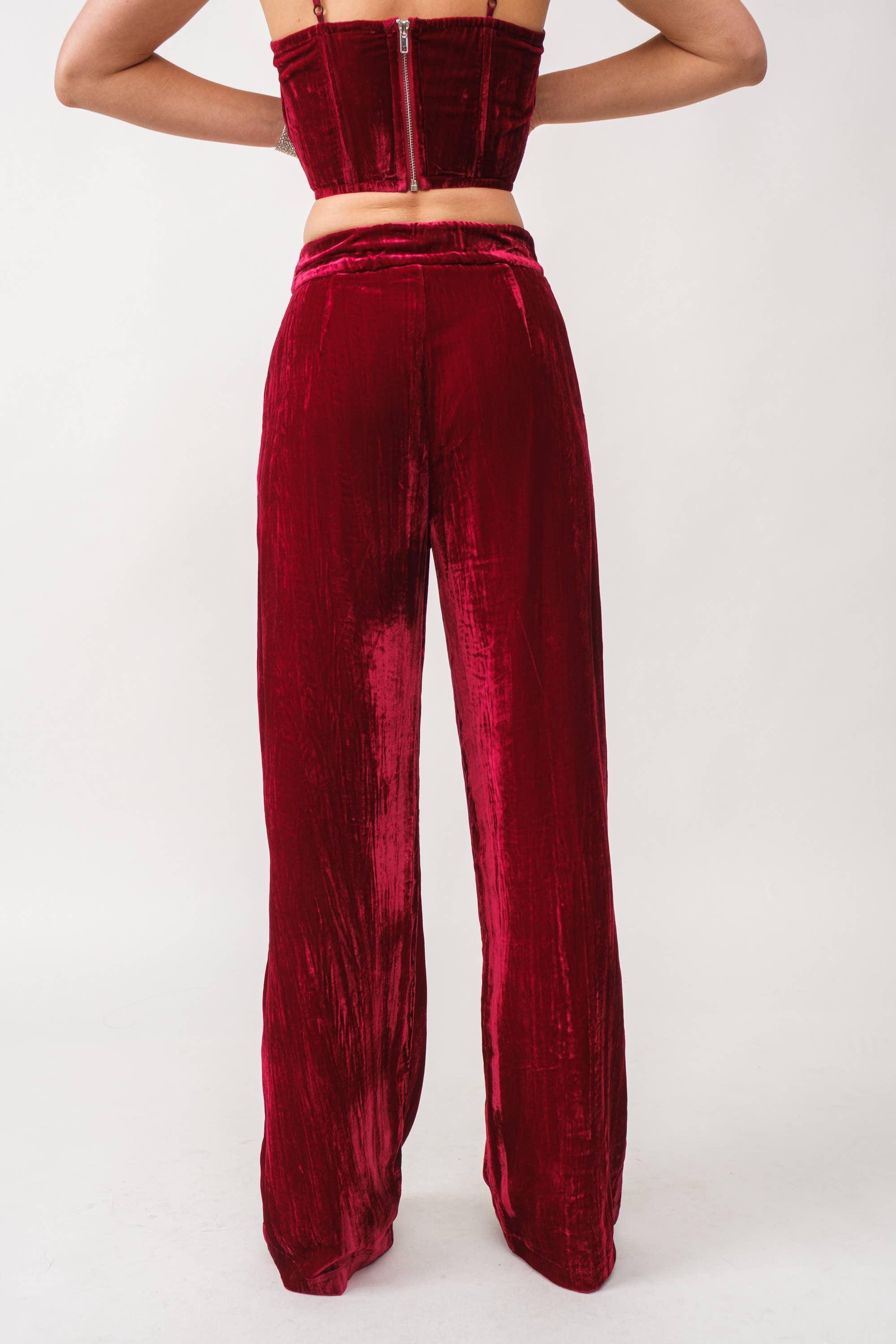 SARCELLE PANTALON EN VELOURS S80223 en vente sur Faire11