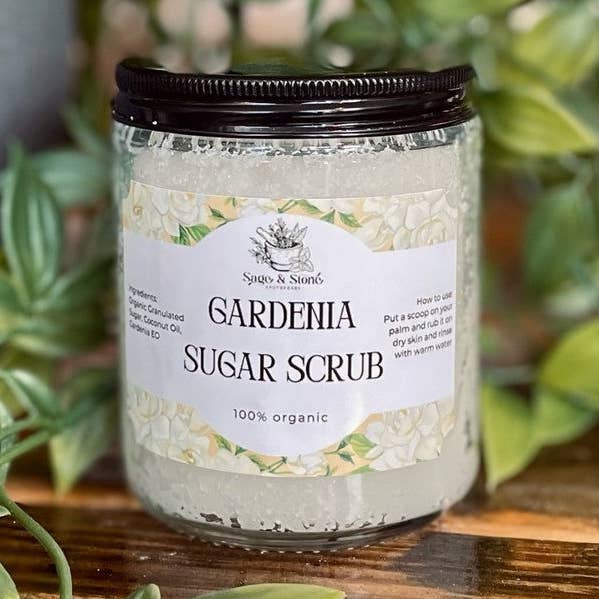 oz Gardenia Sugar Scrub for wholesale on Faire0