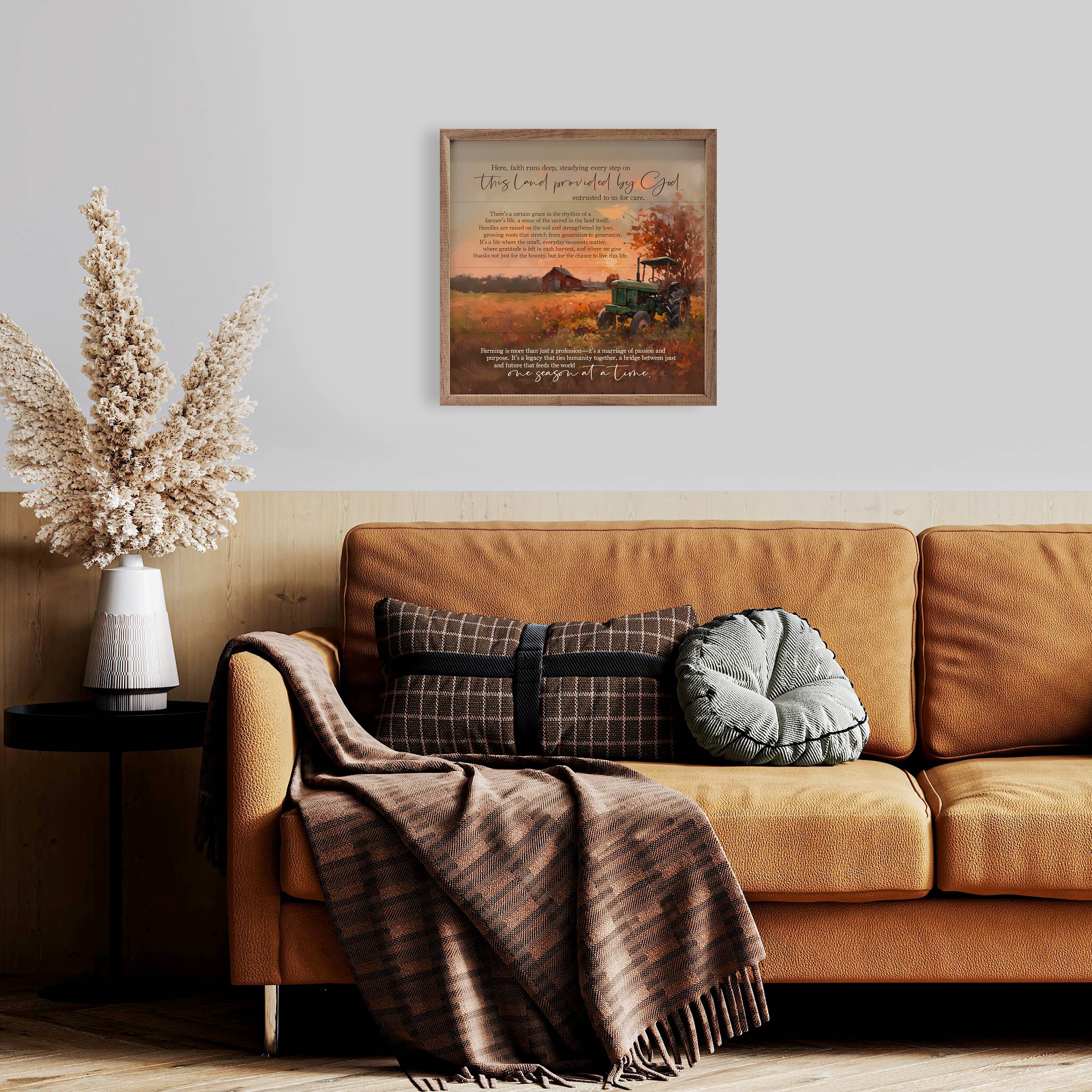 Kendrick Home - Wholesale Wood Wall Art - This Land Provided By God2