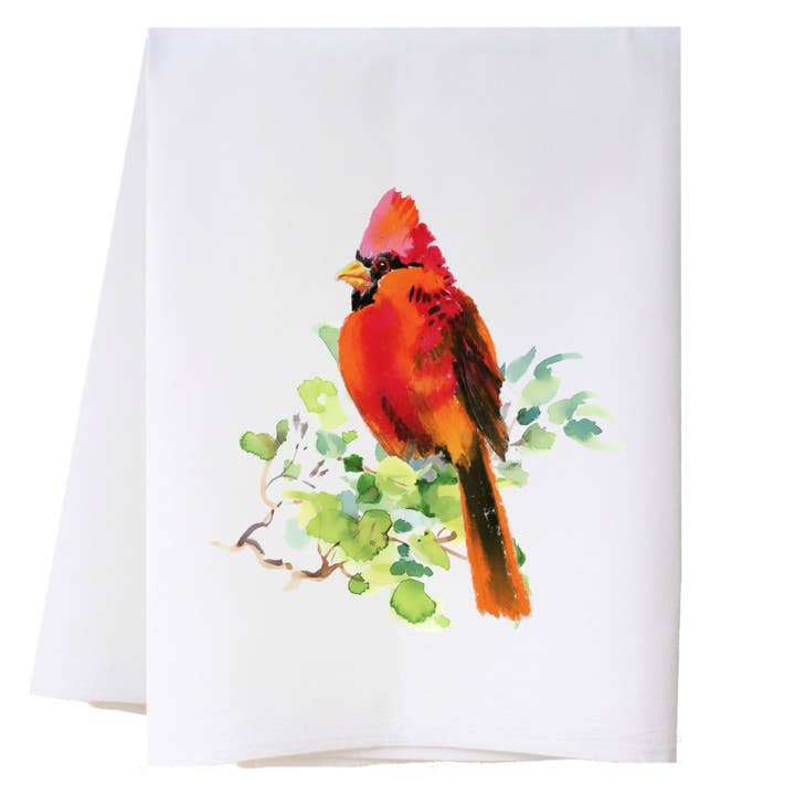 Cardinal Kitchen Towel for wholesale by Cora & Pate