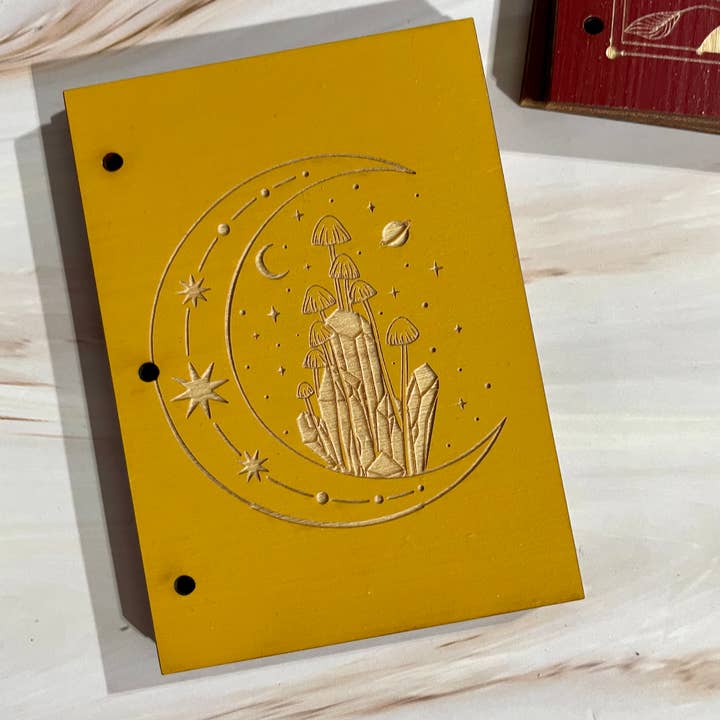 Elm Rose Designs - Wholesale Journal/Diary - Micro Mystic Mushroom Journal1