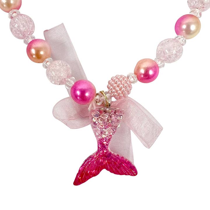 Pink Poppy USA - Wholesale Jewelry Set - Mermaid Tail Necklace & Bracelet Set | Pack of 6