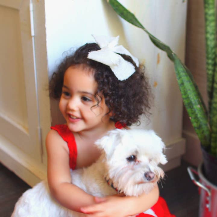 Heidy Berry – Großhandel Haarschleife – Kinder – Hair Bow Baby Kids Beiges Stirnband Blassblau5