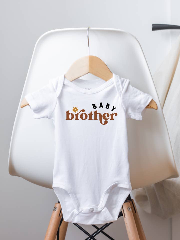 BOHO Baby Brother Onesie for wholesale by Claire and Bella